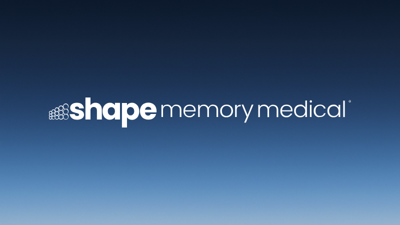 Shape Memory Medical Raises $10 Million Financing Led by August Global Partners