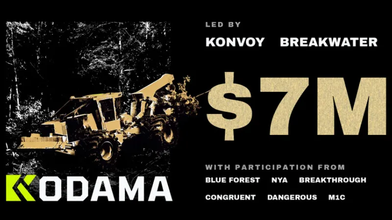 Kodama Raises $7 Million to Expand AI Robotics for Forestry