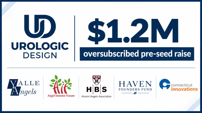 Urologic Design Raises $1.2M Pre-Seed Round to Develop Novel Medical Device for Urinary Incontinence